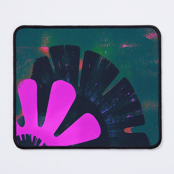 Item preview, Neon Pink Bloom – Vibrant Art Deco Botanical Artwork designed and sold by joycrysstudio.