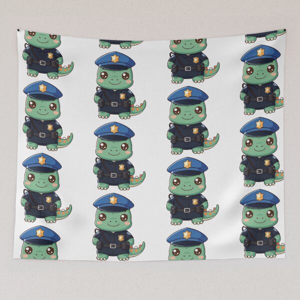 Item preview, Dino Police Officer – Funny Dinosaur Police Design designed and sold by FehlingMedia.