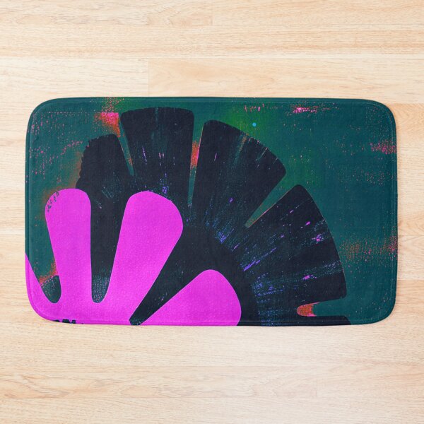 Item preview, Neon Pink Bloom – Vibrant Art Deco Botanical Artwork designed and sold by joycrysstudio.