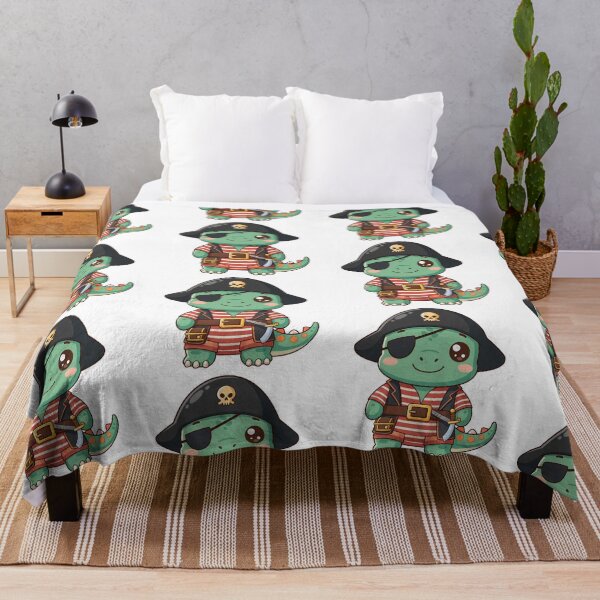 Item preview, Dino Pirate – Funny Dinosaur Pirate Design designed and sold by FehlingMedia.