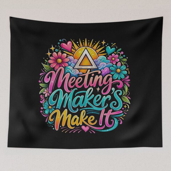 Item preview, AA Meeting Makers Make It designed and sold by soul-so-happy.