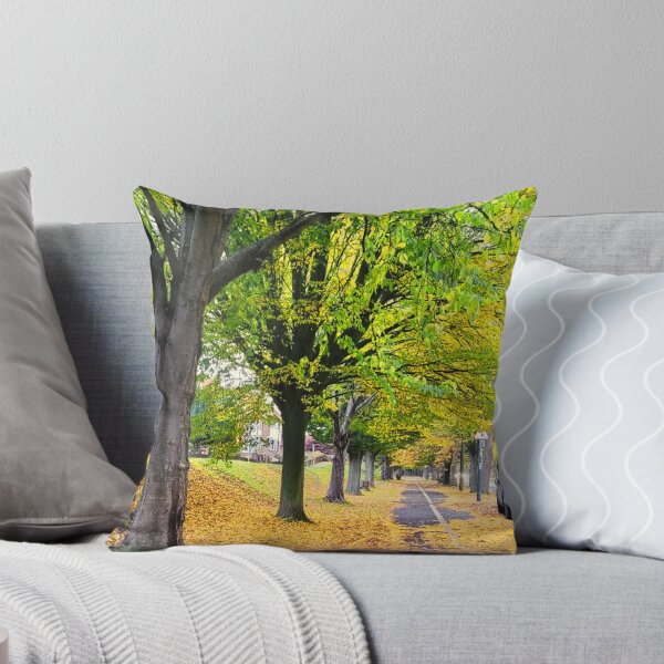 Item preview, Golden Leaves on a City Path designed and sold by Clauando.