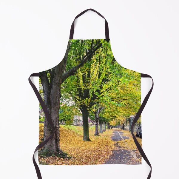 Item preview, Golden Leaves on a City Path designed and sold by Clauando.