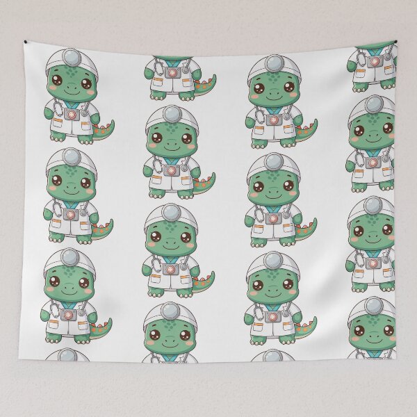 Item preview, Dino Doctor – Funny Dinosaur Doctor Design designed and sold by FehlingMedia.