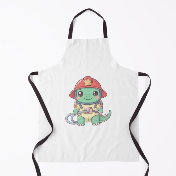 Item preview, Dino Firefighter – Funny Dinosaur Firefighter Design designed and sold by FehlingMedia.