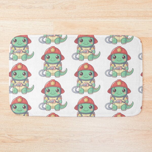 Item preview, Dino Firefighter – Funny Dinosaur Firefighter Design designed and sold by FehlingMedia.