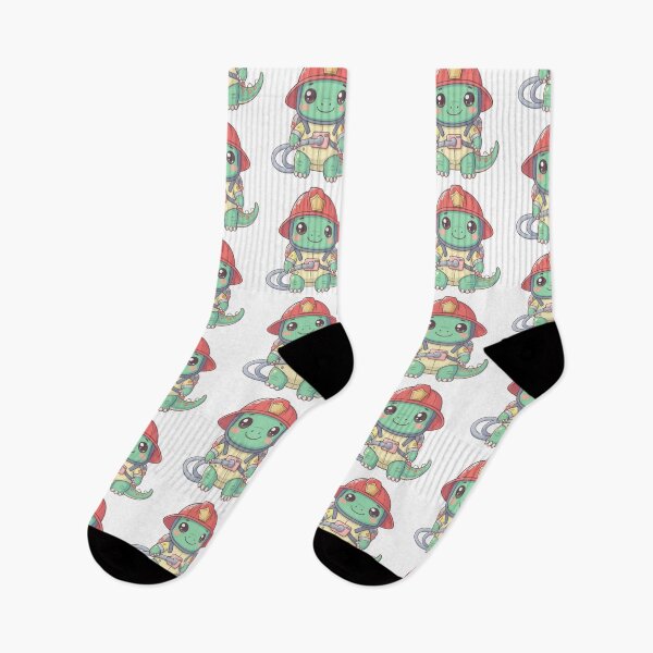 Item preview, Dino Firefighter – Funny Dinosaur Firefighter Design designed and sold by FehlingMedia.