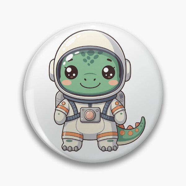 Item preview, Dinosaur Astronaut in Space – Funny Dinosaur in a Spacesuit designed and sold by FehlingMedia.