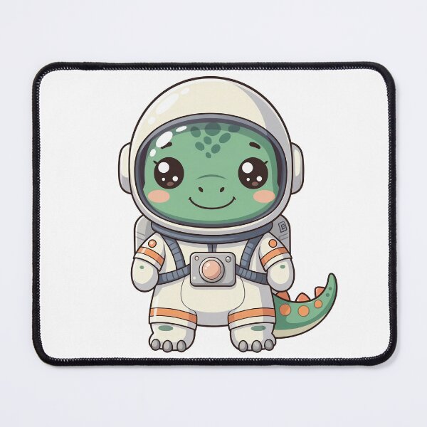 Item preview, Dinosaur Astronaut in Space – Funny Dinosaur in a Spacesuit designed and sold by FehlingMedia.