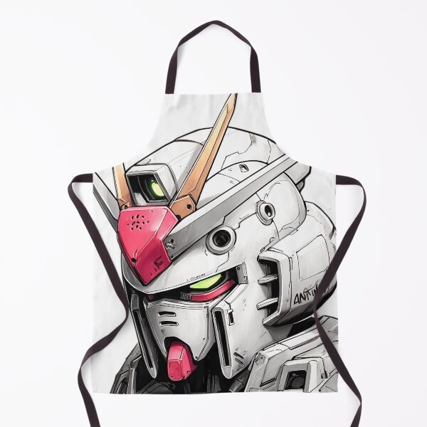 Item preview, Futuristic Mecha Robot Head – Anime Style Sci-Fi Mech Illustration designed and sold by Dyan4.