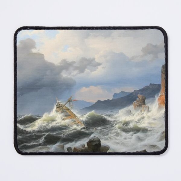 Item preview, Storm at Sea off the Norwegian Coast designed and sold by SharonTheFirst.