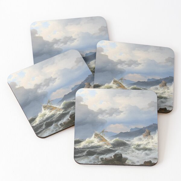 Item preview, Storm at Sea off the Norwegian Coast designed and sold by SharonTheFirst.