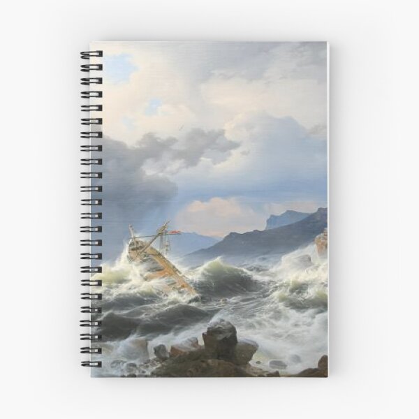 Item preview, Storm at Sea off the Norwegian Coast designed and sold by SharonTheFirst.