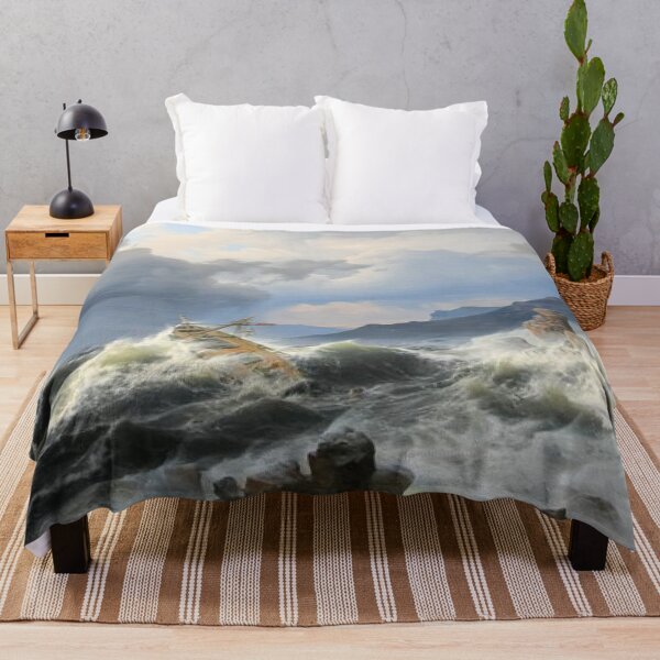 Item preview, Storm at Sea off the Norwegian Coast designed and sold by SharonTheFirst.