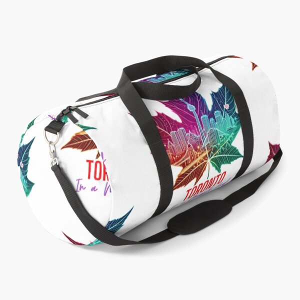 Item preview, Toronto Skyline Neon Maple Leaf – CN Tower Toronto Canada Cityscape Design designed and sold by BeatyinChaos.