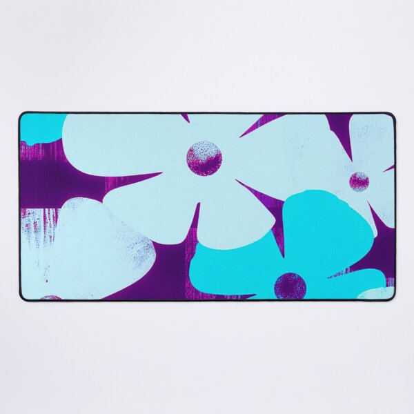 Item preview, Neon Art Deco Floral Illustration designed and sold by joycrysstudio.