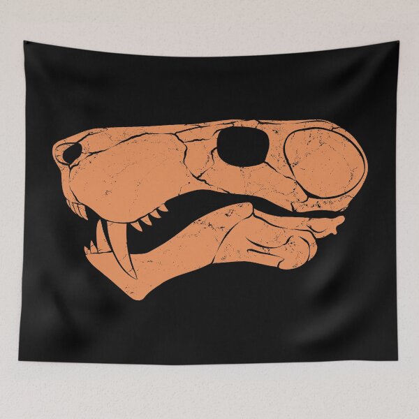 Item preview, Inostrancevia fossil skull designed and sold by NicGrayGraphic.