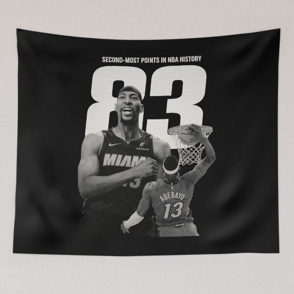 Item preview, Bam Adebayo 83 Points Historic Night Miami Heat NBA Record 3.10.2026 - Bam Adebayo  designed and sold by AutumnverArt.