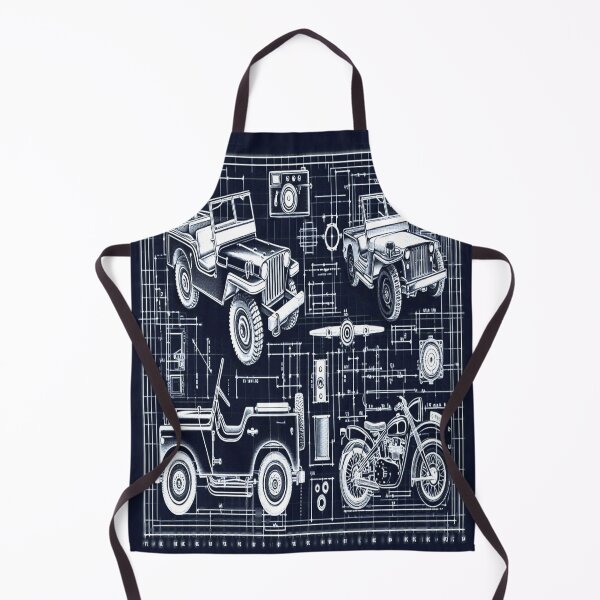 Item preview, Retro Off-Road & Motorcycle Technical Schematic - Master Blueprint designed and sold by byRocco.