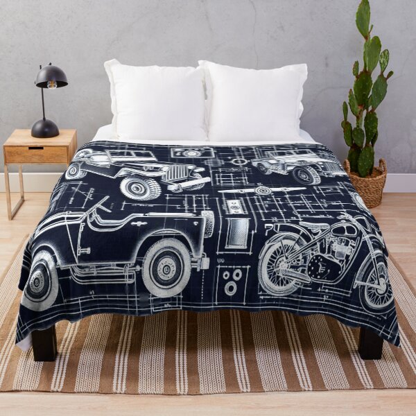 Item preview, Retro Off-Road & Motorcycle Technical Schematic - Master Blueprint designed and sold by byRocco.