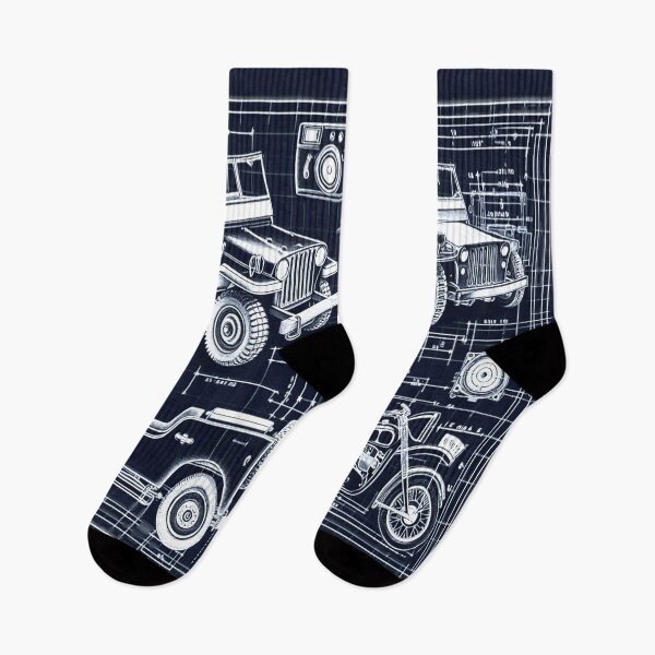 Item preview, Retro Off-Road & Motorcycle Technical Schematic - Master Blueprint designed and sold by byRocco.
