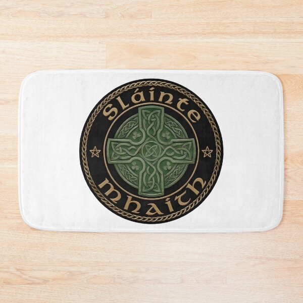 Item preview, Sláinte Mhaith Celtic Knotwork - Black and Gold designed and sold by MuggyandMo.