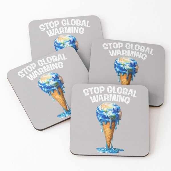 Item preview, Stop Global Warming Melting Earth Ice Cream Happy Earth Day designed and sold by mjohnson9.