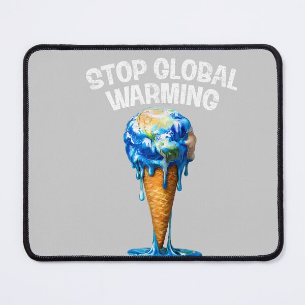 Item preview, Stop Global Warming Melting Earth Ice Cream Happy Earth Day designed and sold by mjohnson9.
