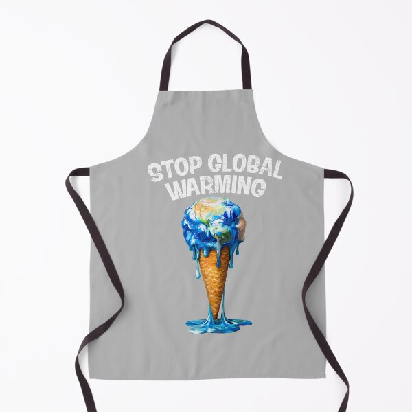 Item preview, Stop Global Warming Melting Earth Ice Cream Happy Earth Day designed and sold by mjohnson9.