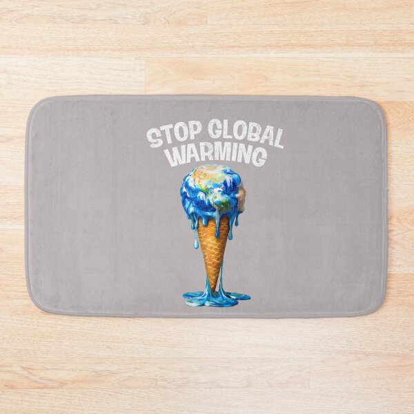 Item preview, Stop Global Warming Melting Earth Ice Cream Happy Earth Day designed and sold by mjohnson9.