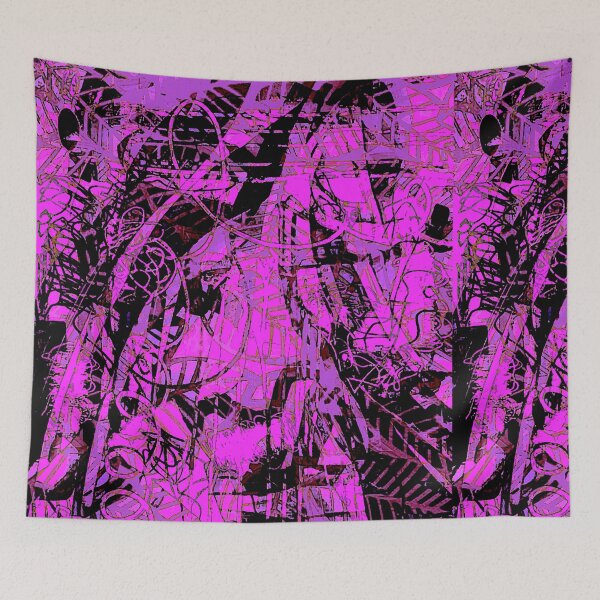 Item preview, Magenta Graffiti  designed and sold by ViaARTfactory.