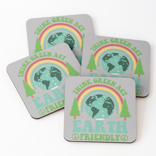 Item preview, Think Green Act Earth Friendly Planet Environmental designed and sold by GreggRoss.