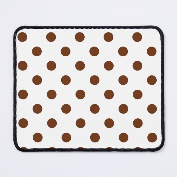 Item preview, Brown Polka Dots On White designed and sold by POLKAIWERX.
