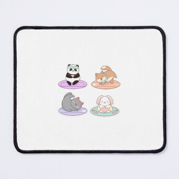 Item preview, Cute Animals Doing Yoga designed and sold by FehlingMedia.