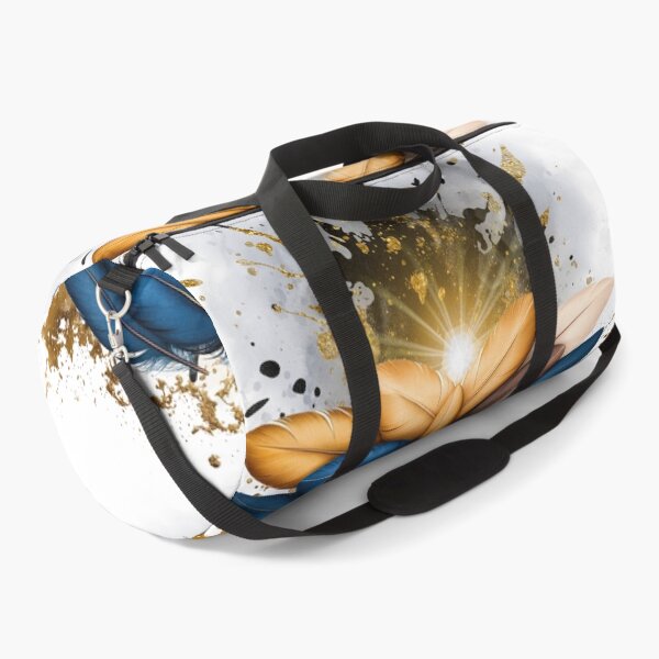 Item preview, Golden Feather Boho Art | Luxury Abstract Design designed and sold by ChenEngEng.