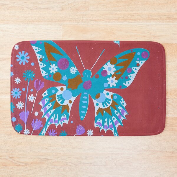 Item preview, Decorative Butterfly Floral Illustration designed and sold by joycrysstudio.