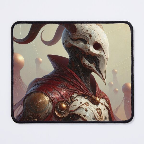 Item preview, Dumah - marrowtech oracle: biomech warrior priest designed and sold by QiMera.