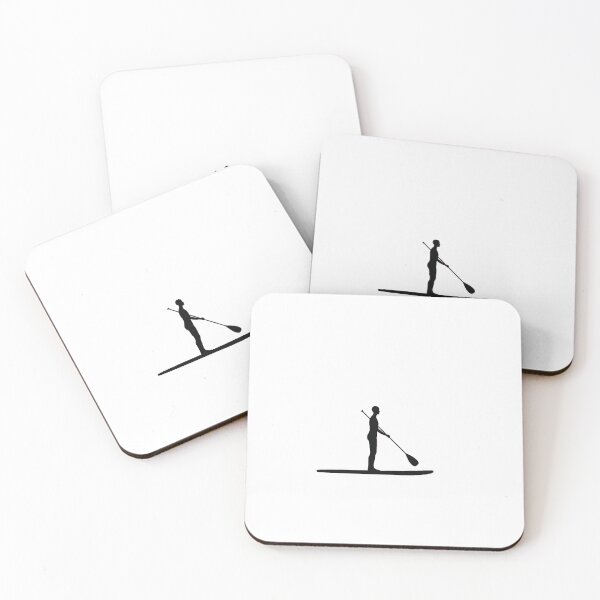 Item preview, Minimalist Paddleboarding Art – Stand Up Paddle Board Tee designed and sold by FehlingMedia.