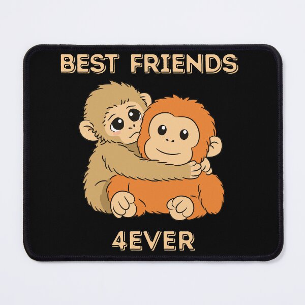 Item preview, Punch Monkey Cute Best Friends Forever Funny Friendship designed and sold by Ladys-Gents.