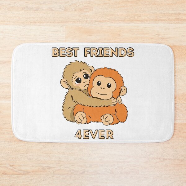 Item preview, Punch Monkey Cute Best Friends Forever Funny Friendship  designed and sold by Ladys-Gents.
