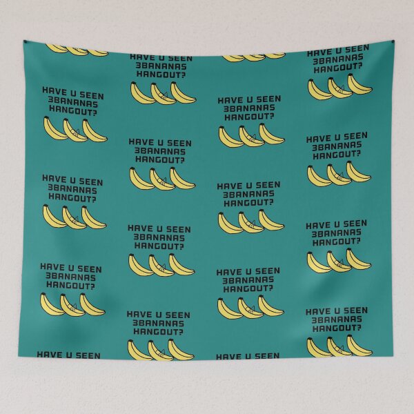Item preview, “Have You Seen 3 BANANAS Hangout?" LaMaisonOfMY Banana Absurdity COLLECTION | Green Edition | No.02 designed and sold by LaMaisonOfMY.