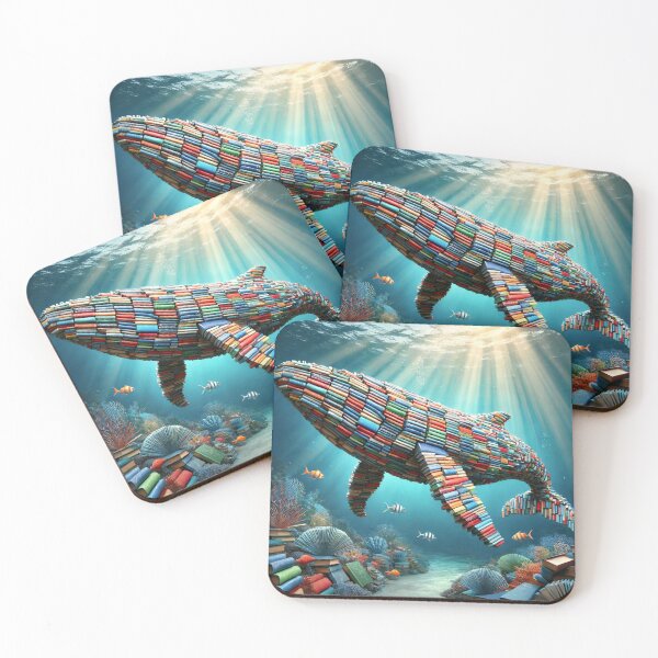 Item preview, Ocean of Stories – The Whale Made of Books designed and sold by Eric Nagel.