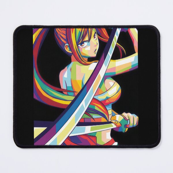 Item preview, Erza Scarlet Fairy Tail Pop Art designed and sold by sandrahofer-art.