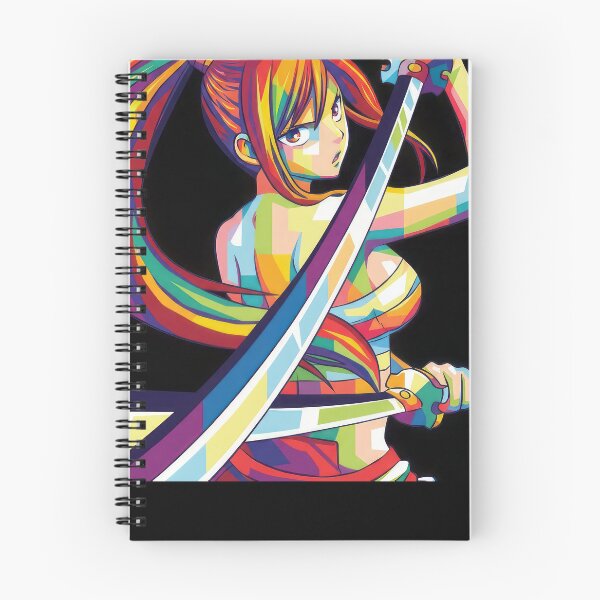 Item preview, Erza Scarlet Fairy Tail Pop Art designed and sold by sandrahofer-art.
