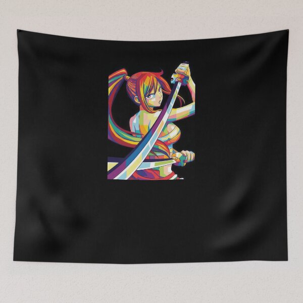 Item preview, Erza Scarlet Fairy Tail Pop Art designed and sold by sandrahofer-art.