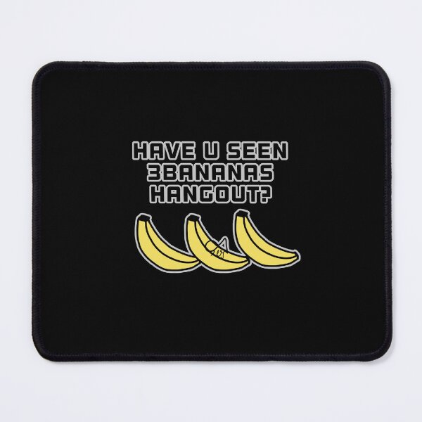 Item preview, “Have You Seen 3 BANANAS Hangout?" LaMaisonOfMY Banana Absurdity COLLECTION | Black Edition | No.02 designed and sold by LaMaisonOfMY.