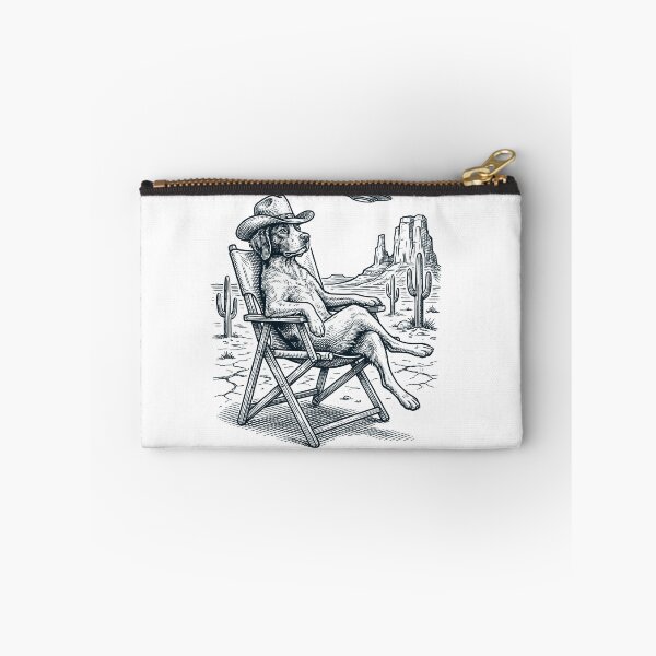 Item preview, Vintage Brittany Cowboy UFO Western Alien Dog Lover designed and sold by DoodleTortle.
