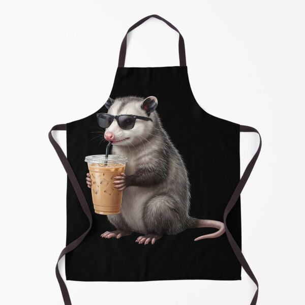 Artikelvorschau, Lustiges Opossum trinkt Eiskaffee-Meme für Opossum-Liebhaber entworfen und verkauft von TerryConnells.