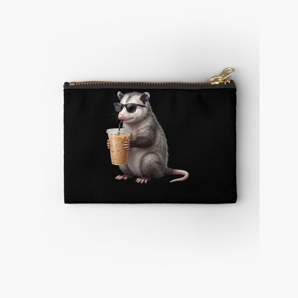 Item preview, Funny Opossum Drinking Iced Coffee Meme Possum Lover designed and sold by TerryConnells.