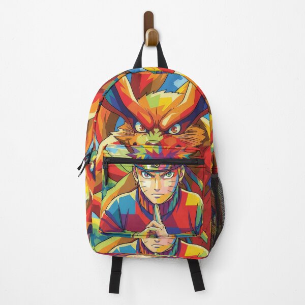 Item preview, Naruto adn Kurama Wpap Pop Art designed and sold by sandrahofer-art.